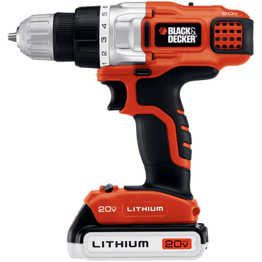 Black & Decker LDX220SBFC 20-Volt MAX Lithium-Ion Drill-Driver with Fast Charger